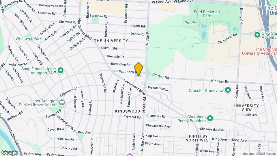 1996-2000 Elmwood Ave Map and Location Details