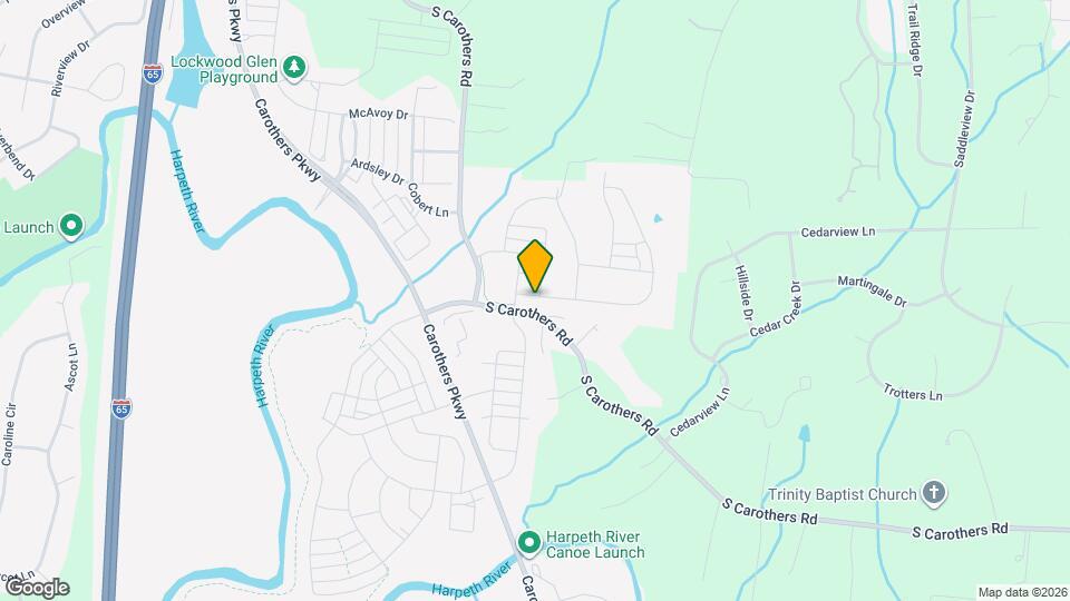 2010 Gracious Dr Mapa y Detalles de la Ubicación