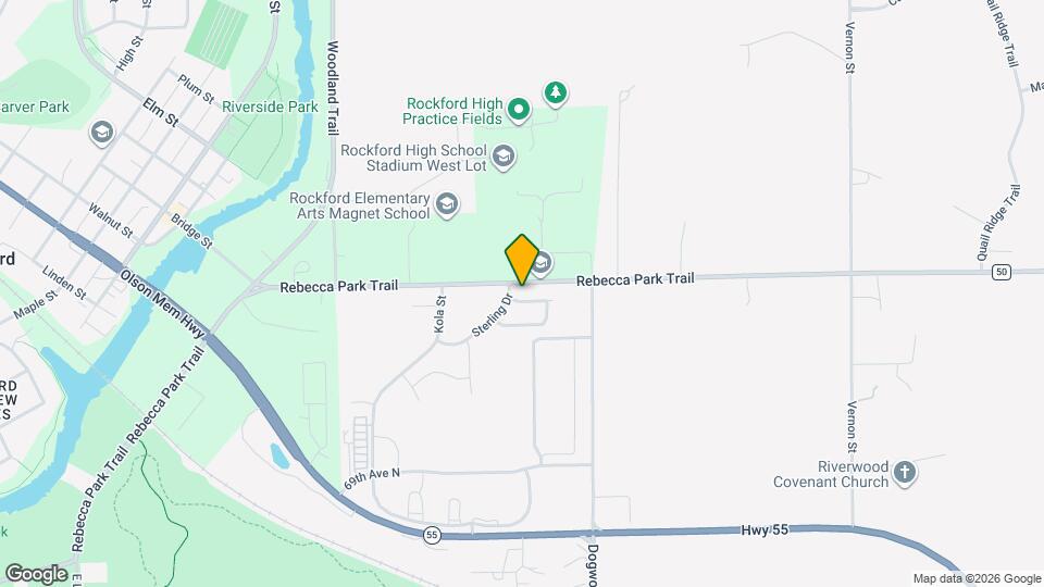 7626 Fox Creek Ct Map and Location Details