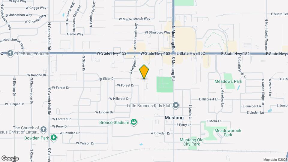 317 S Chanda Ln Map and Location Details