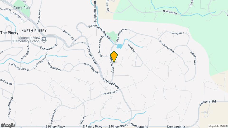 6373 Ponderosa Way, Unit CR-4403 Map and Location Details