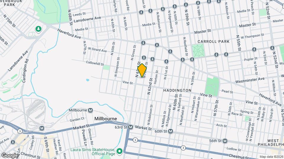 324 N Felton St Map and Location Details