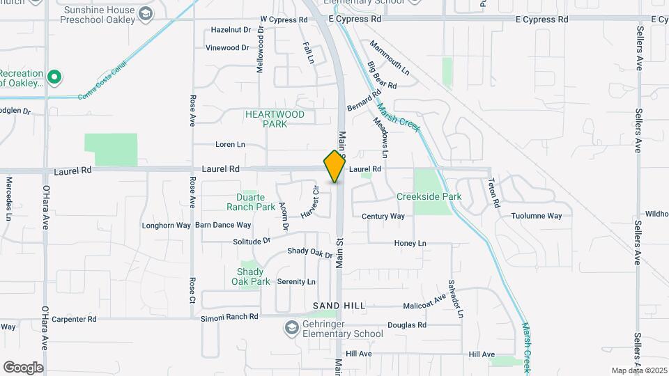 3906 Marsh Way Map and Location Details