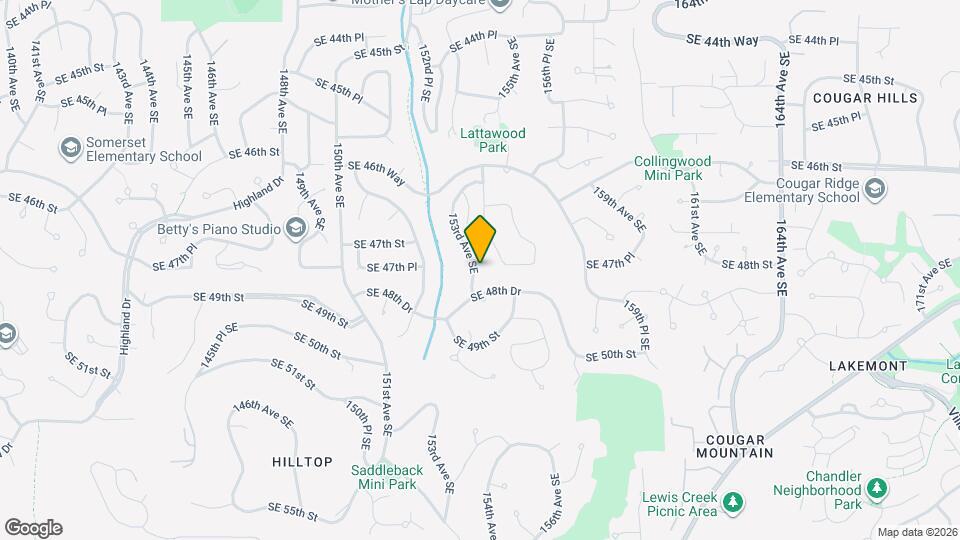 4758 153rd Ave SE Map and Location Details