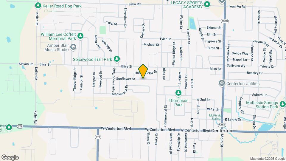 891 Sunflower St Map and Location Details