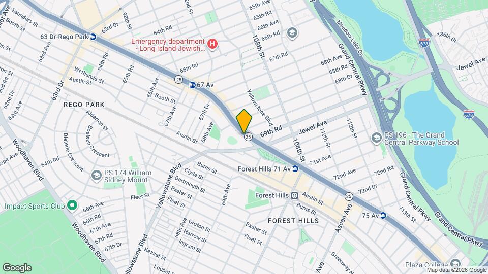 104-40 Queens Blvd Map and Location Details