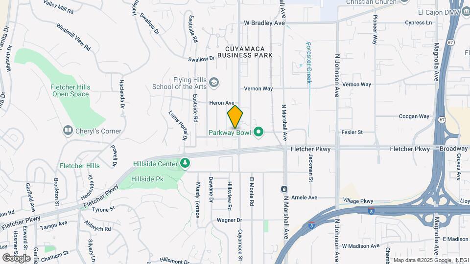1308 Partridge Ave Mapa y Detalles de la Ubicación