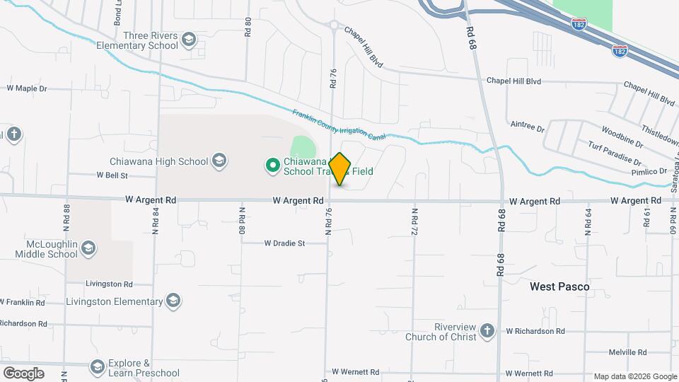 7506 Cornflower Dr Map and Location Details