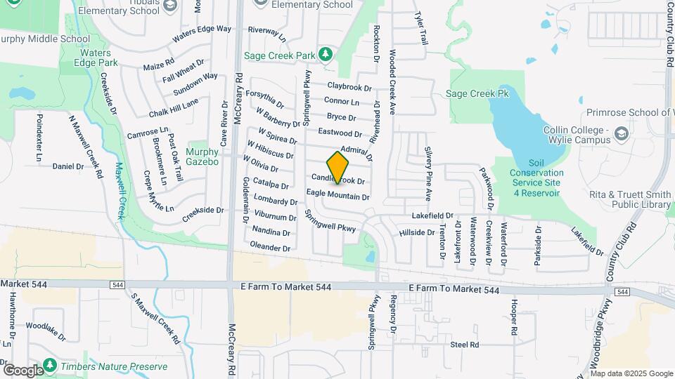3108 Eagle Mountain Dr Map and Location Details