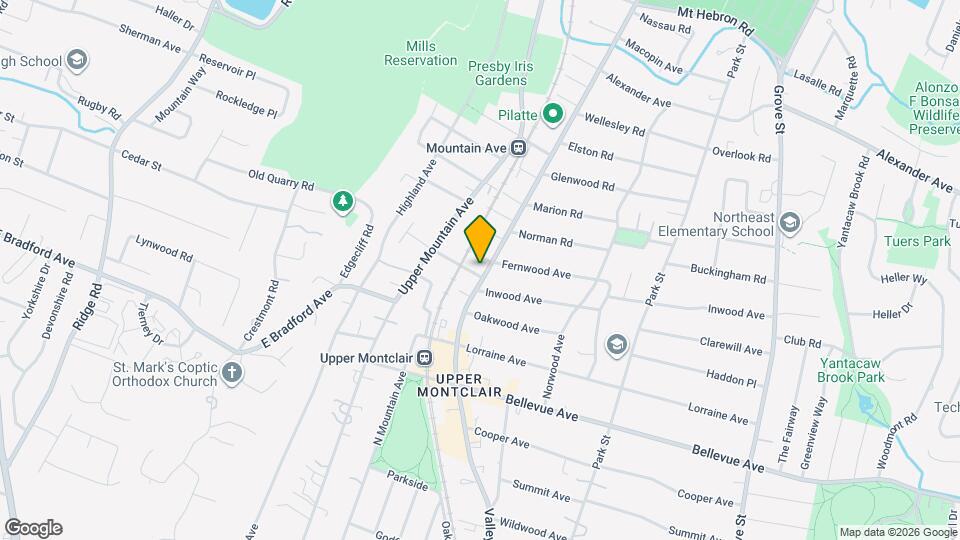 664 Valley Rd Map and Location Details