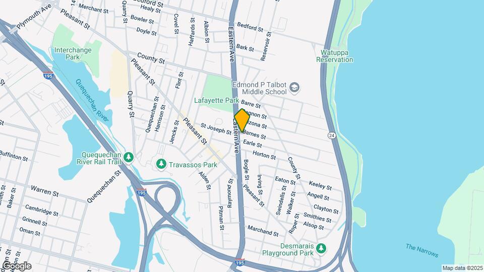 528 Eastern Ave Map and Location Details