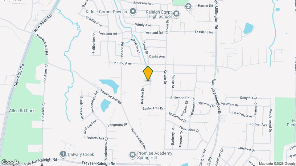 3903 Kerston Dr Map and Location Details