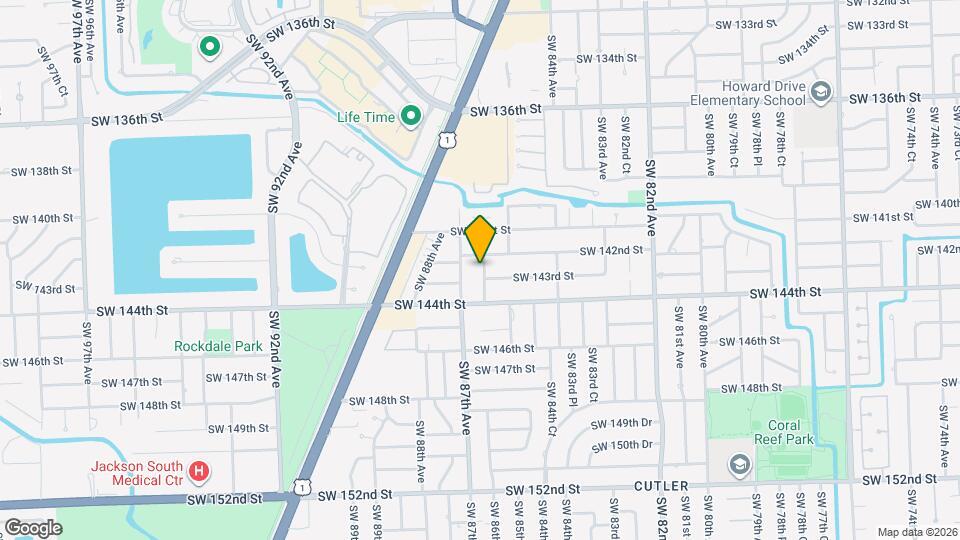 14220 SW 86th Ave Mapa y Detalles de la Ubicación
