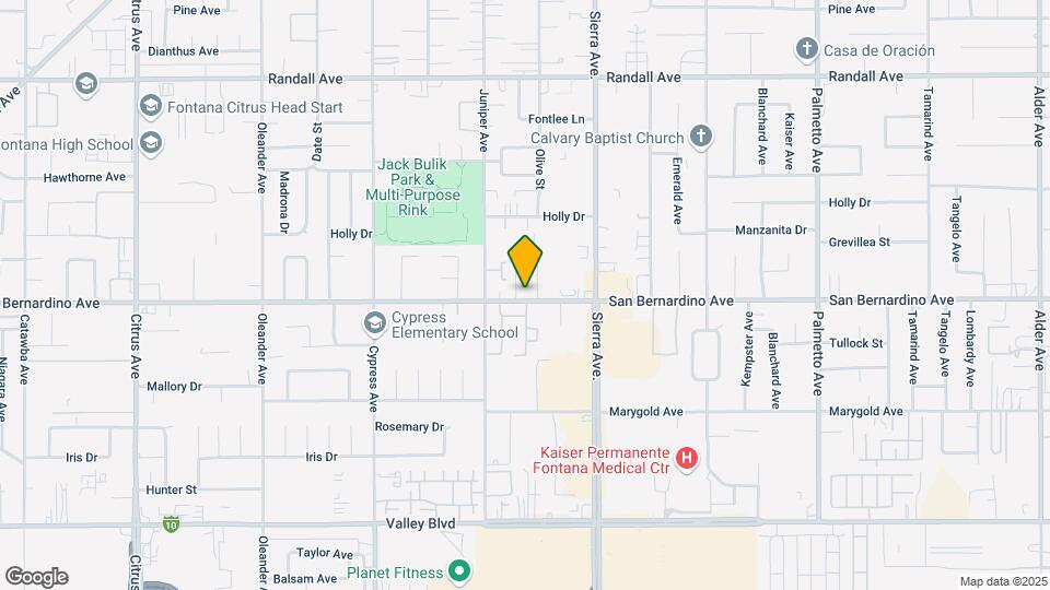 16770 San Bernardino Ave Map and Location Details