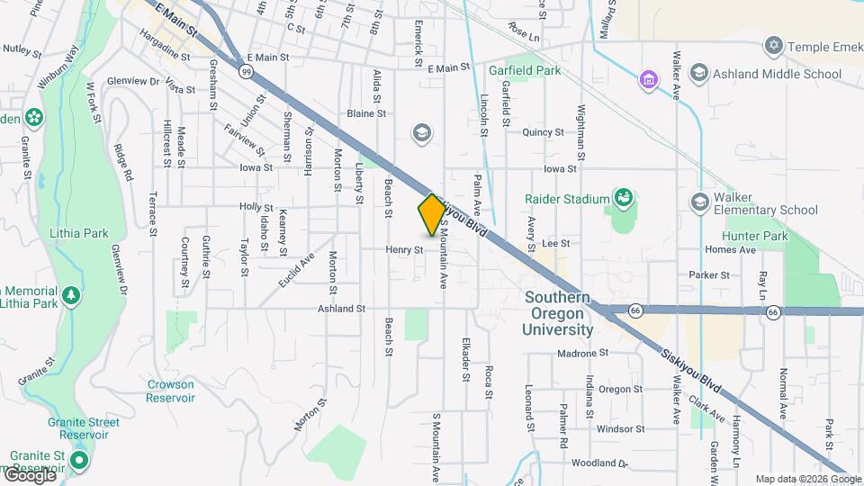 395 S Mountain Ave Map and Location Details