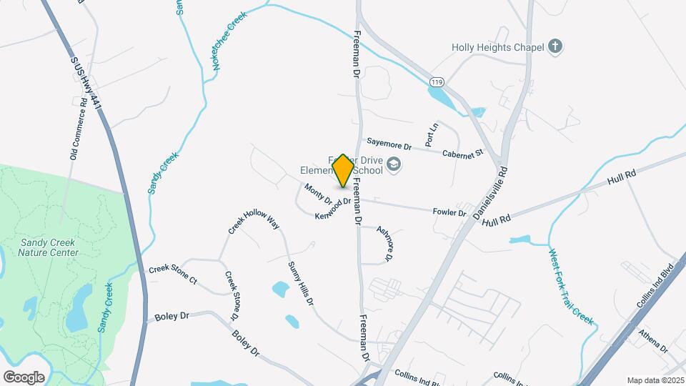 105 Loblolly Dr Map and Location Details