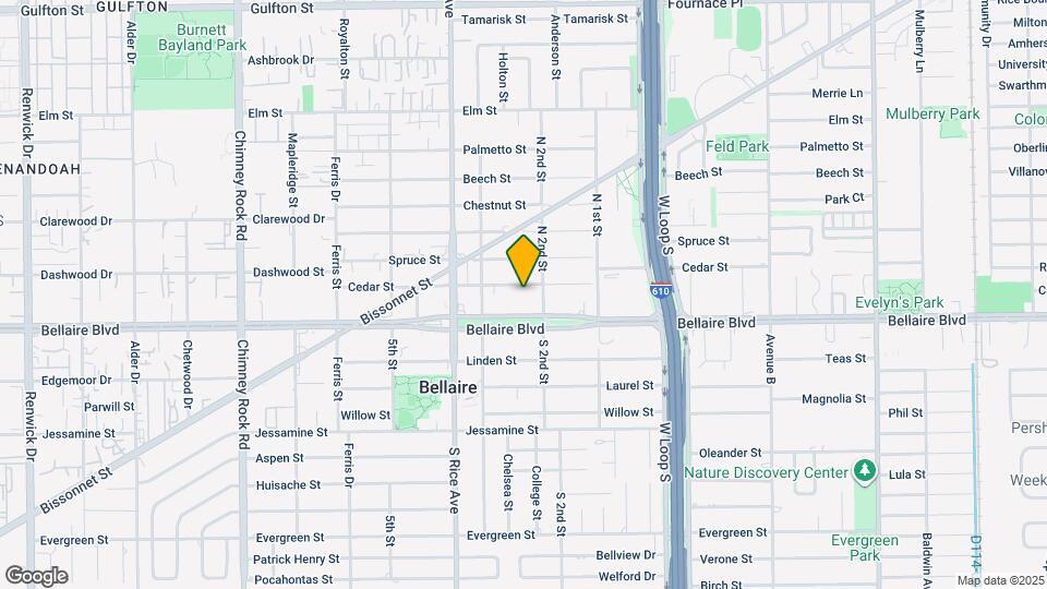 4909 Cedar St Map and Location Details