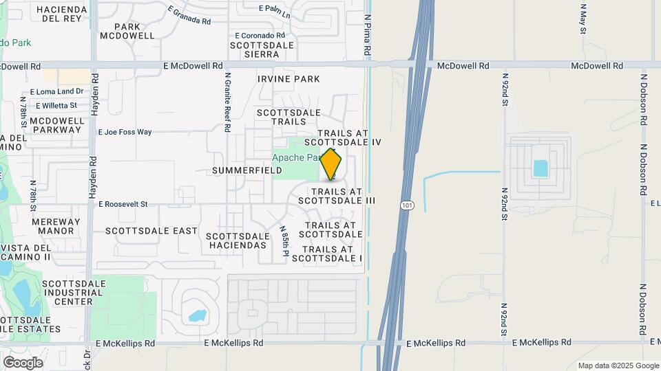 8691 E Latham St Map and Location Details