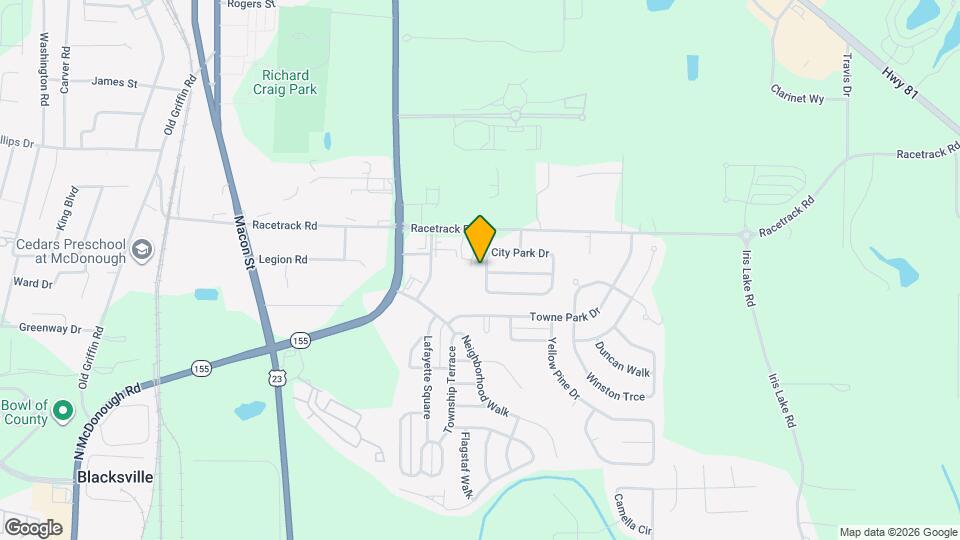 1015 City Park Dr Map and Location Details