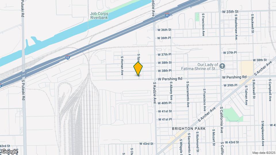 3300 W Pershing Rd Chicago, IL 60632 Map and Location Details