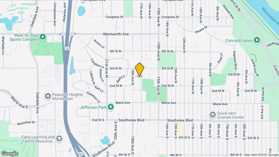223 17th Ave N Map and Location Details