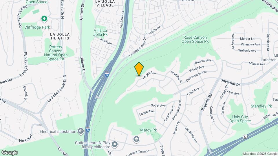 2672 Angell Ave Map and Location Details