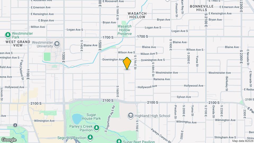 1647 Westminster Ave Map and Location Details