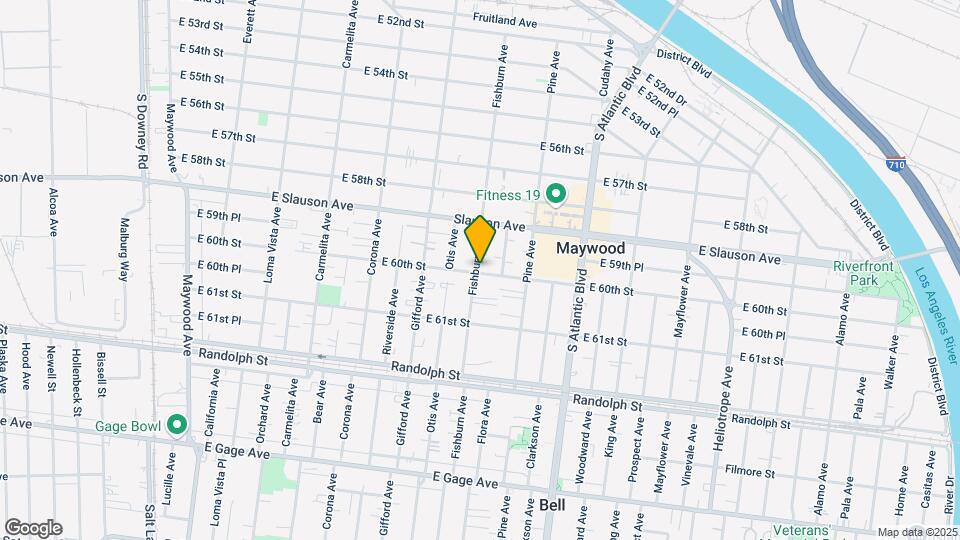 4301 E 60th St Map and Location Details