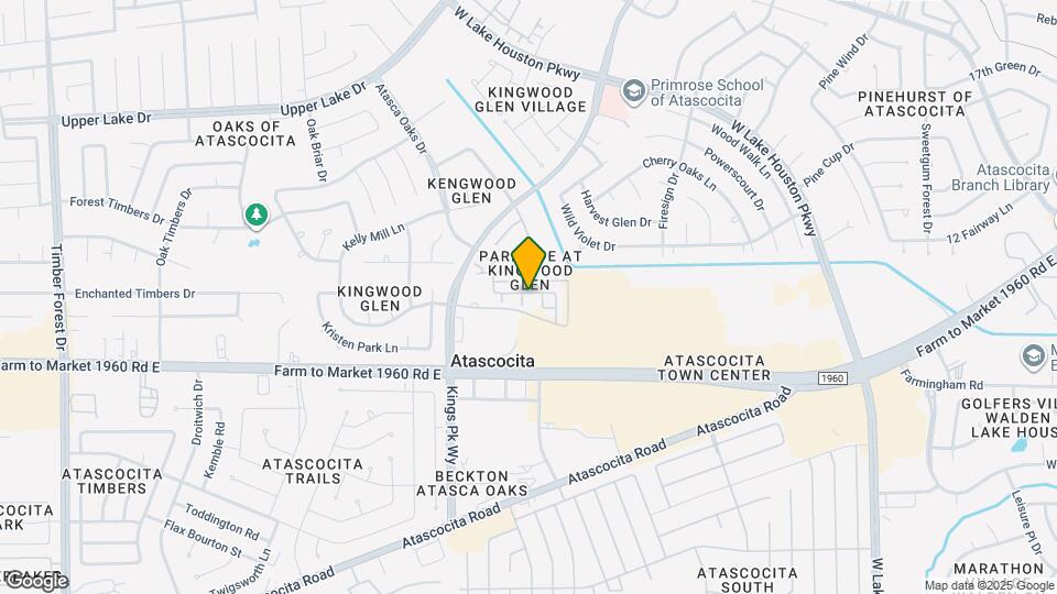 18835 Atasca Oaks Dr Map and Location Details