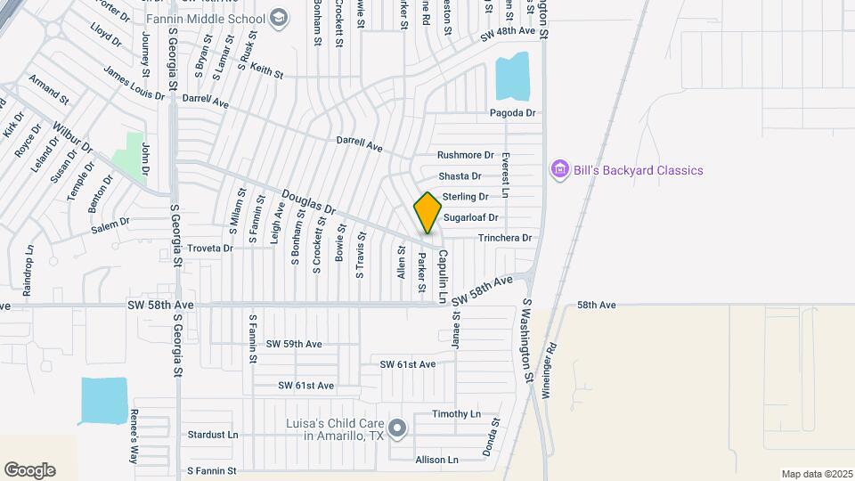 5219 S Parker St Mapa y Detalles de la Ubicación