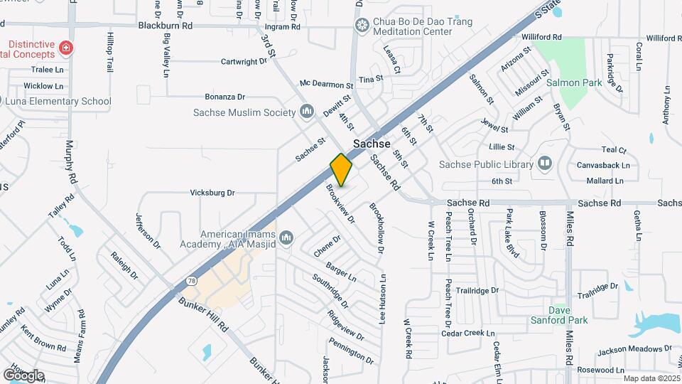5515 Brookview Ct Map and Location Details