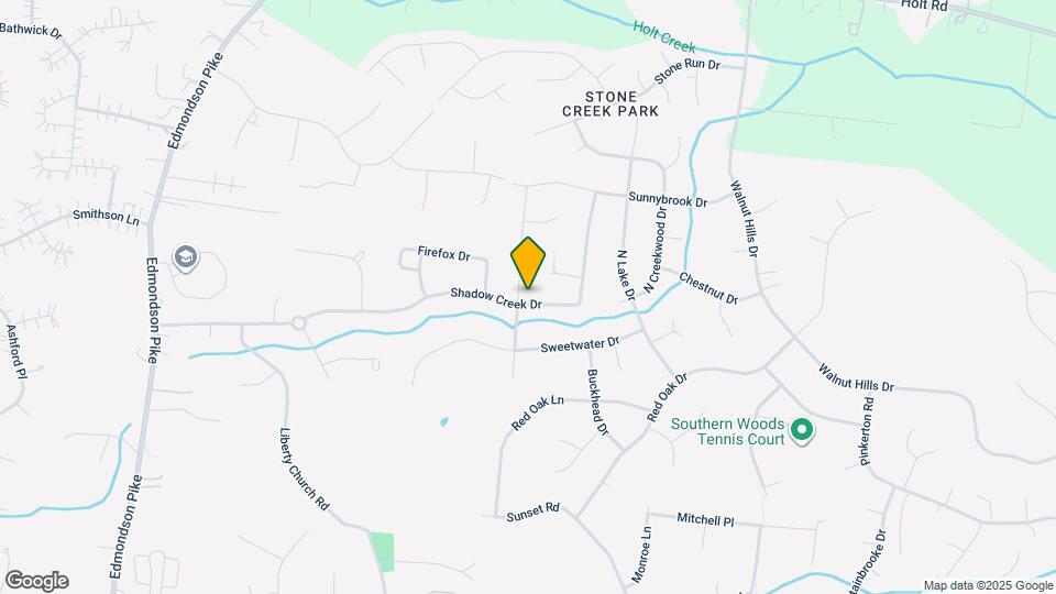 337 Shadow Creek Dr Map and Location Details