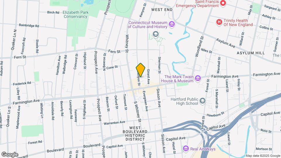 28 Kenyon St Map and Location Details