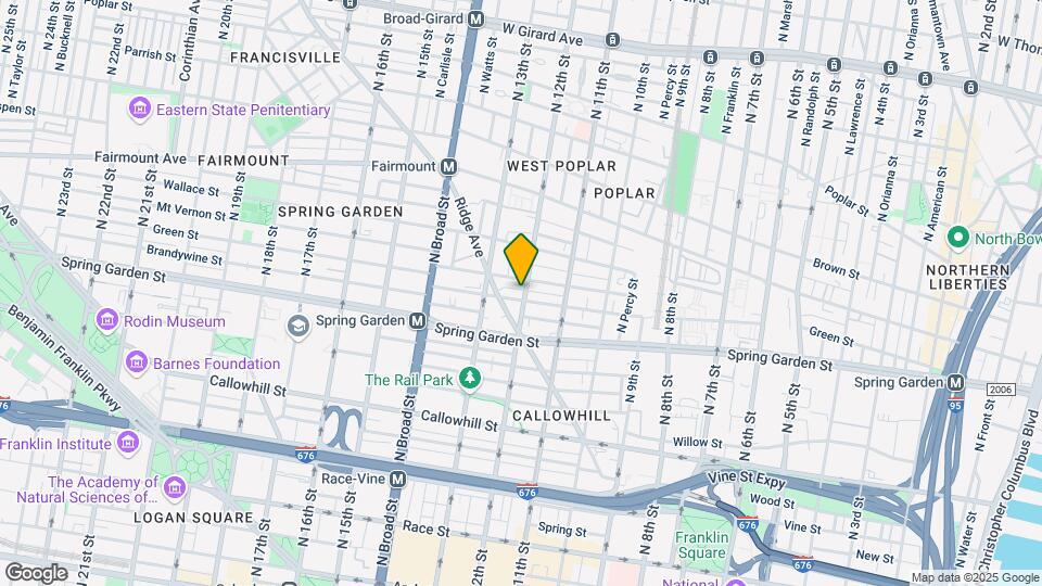1203 Green St Map and Location Details