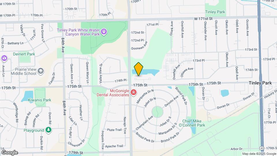 7910 Belle Rive Ct Map and Location Details