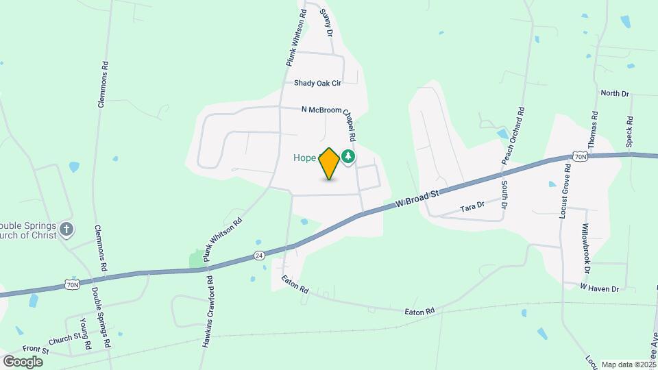 3811 McBroom Chapel Rd, Unit B Mapa y Detalles de la Ubicación