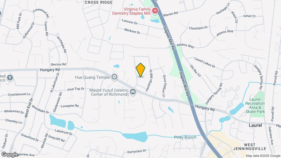 8413 Wilshire Pl Map and Location Details