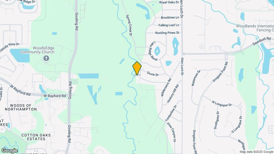 25003 Spring Creek Dr Map and Location Details