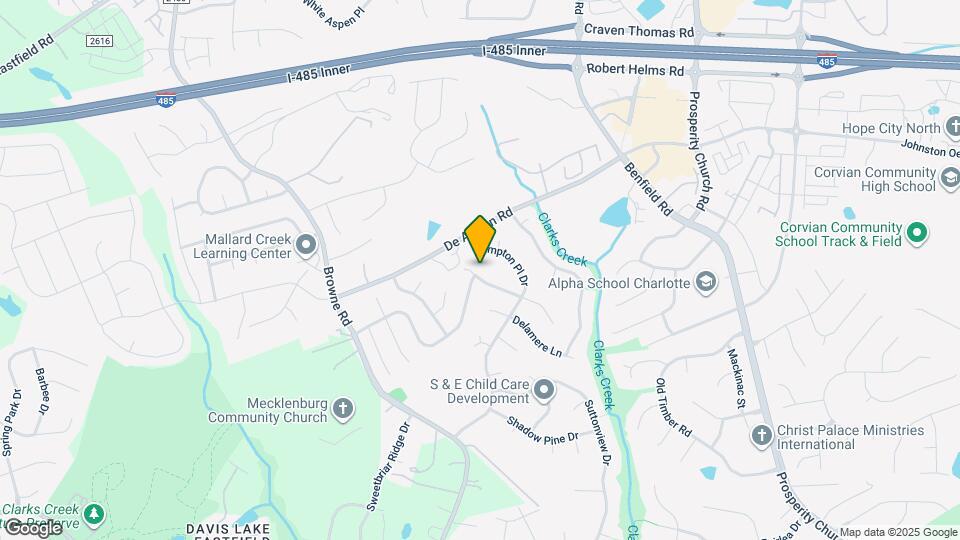 8702 Ridgeline Ln Map and Location Details