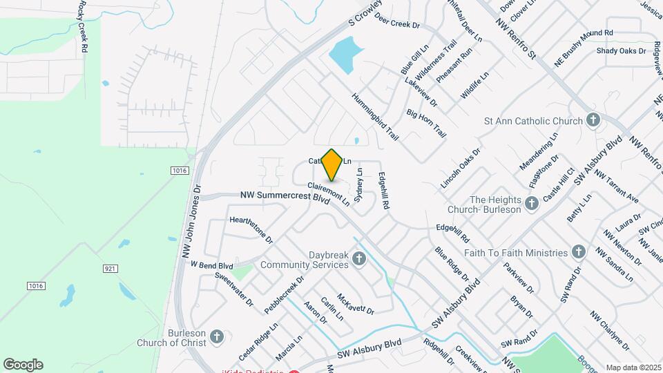 1147 Clairemont Ln Map and Location Details