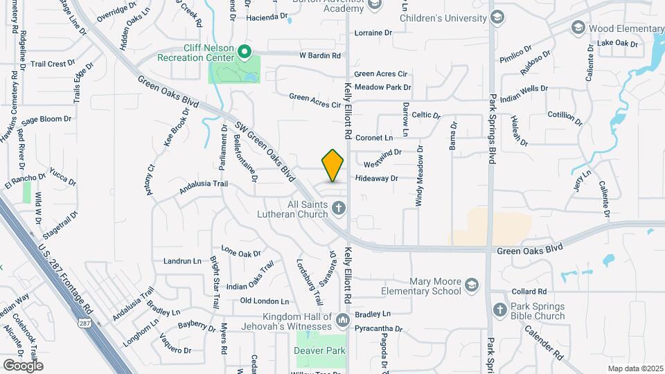 4316 Elliott Oaks Dr Map and Location Details