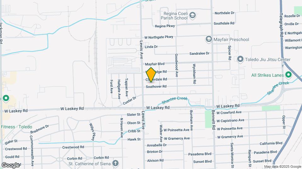 930 Southover Rd Map and Location Details