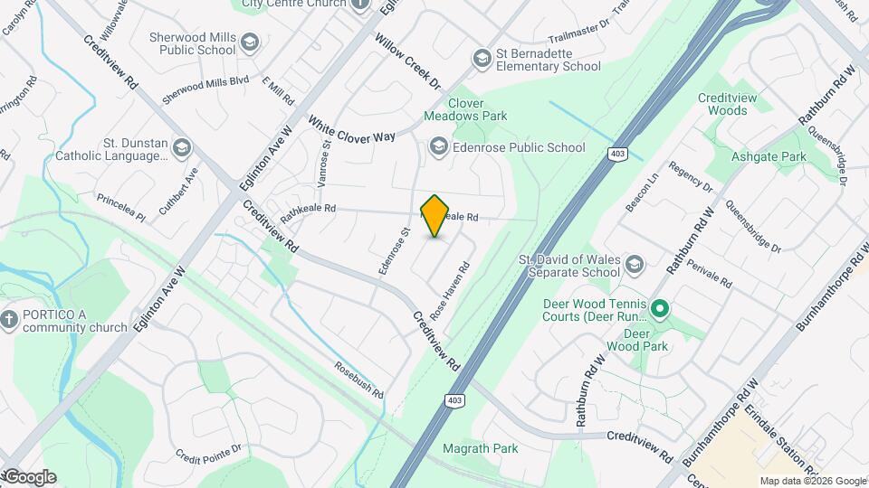 4805 Crystal Rose Dr Map and Location Details