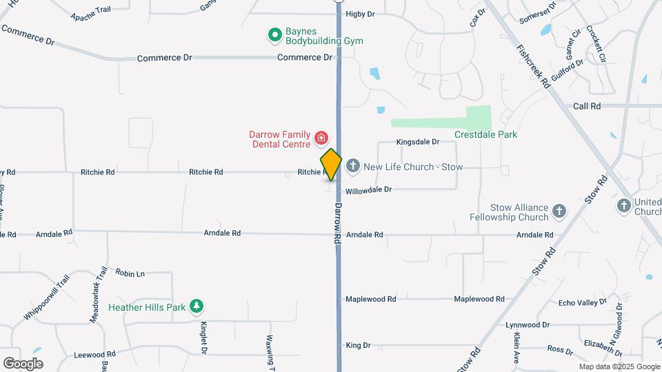4380-4400 Darrow Rd Map and Location Details