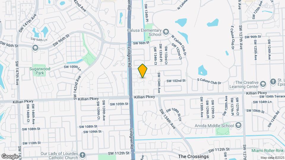 13513 SW 102nd Ln Map and Location Details