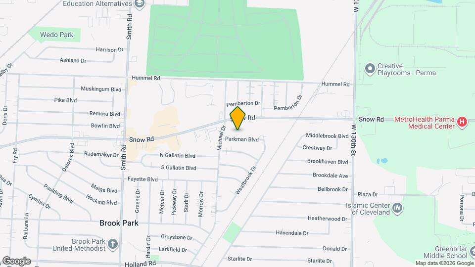 14316 Parkman Blvd Map and Location Details