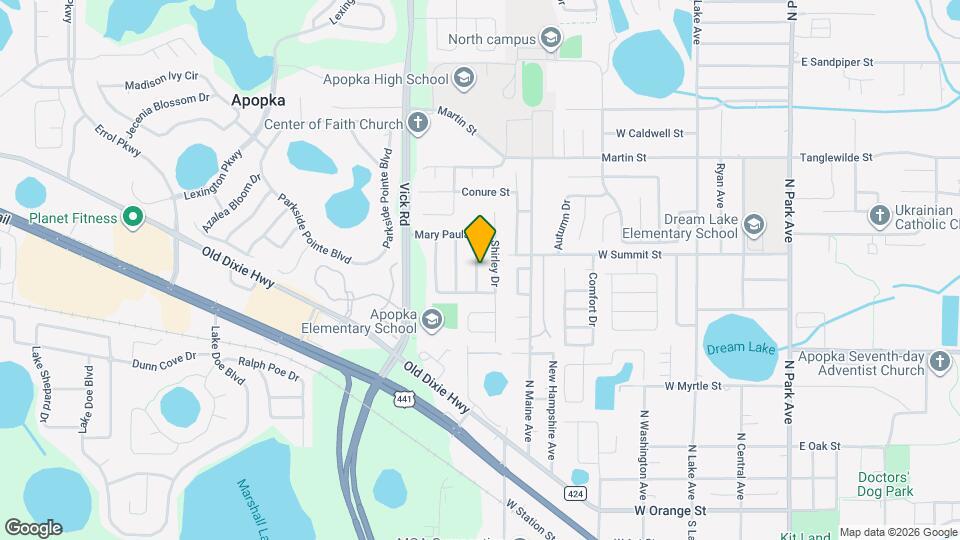 481 Nadeau Way Map and Location Details