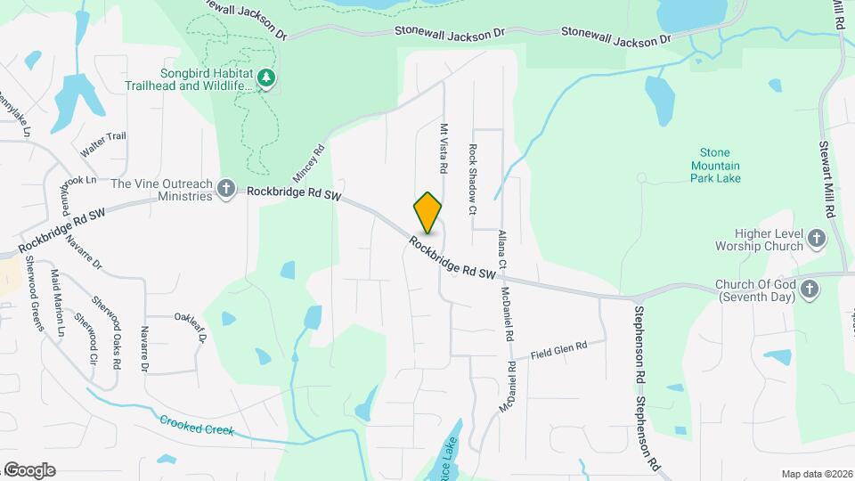 6290 Rockbridge Rd SW Map and Location Details