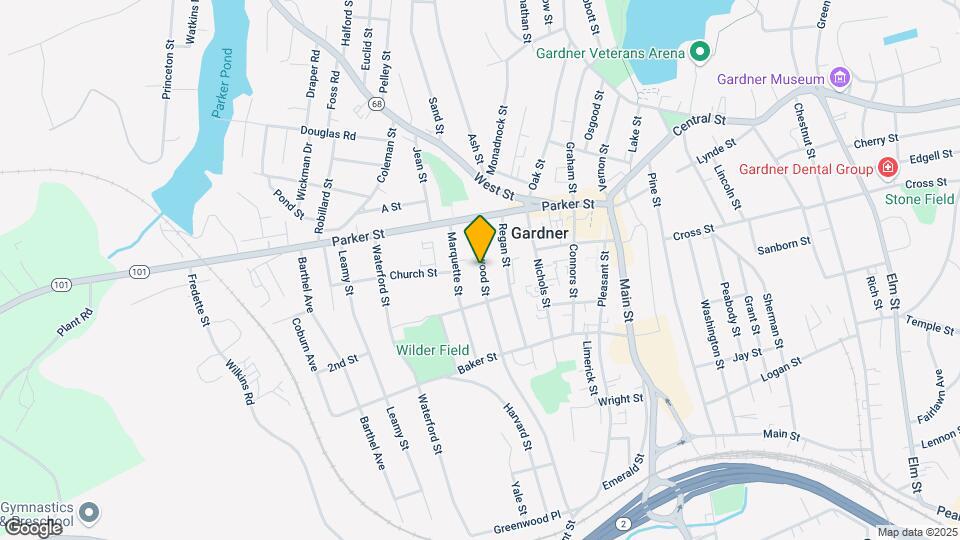 45 Greenwood St-Unit -1R Map and Location Details