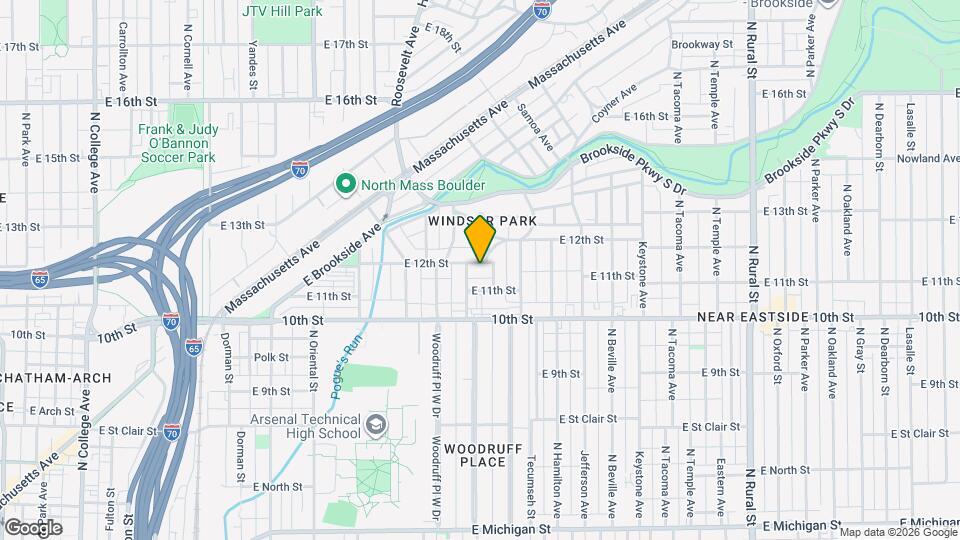 Whittier Place Map and Location Details